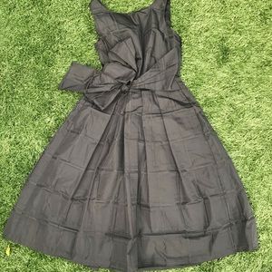 Anne Klein black midi dress